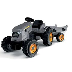 Traktors ar piekabi Smoby Stronger XXL, pelēks цена и информация | Игрушки для мальчиков | 220.lv