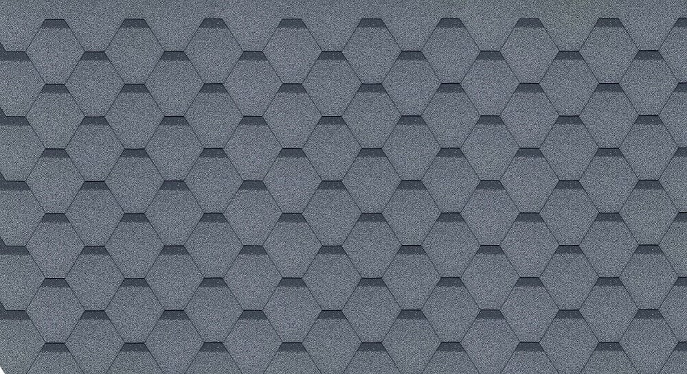 Komplekts no bitumena dakstiņiem Hexagonal Rock H389GREY, krāsa pelēka цена и информация | Jumta segumi | 220.lv