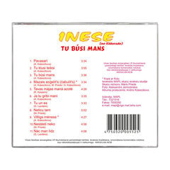 CD INESE - Tu Būsi Mans цена и информация | Виниловые пластинки, CD, DVD | 220.lv