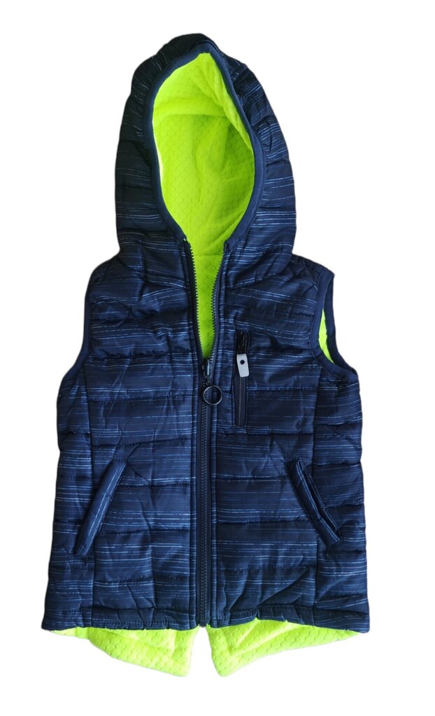 Divpusēja veste zēniem cena un informācija | Zēnu jakas, džemperi, žaketes, vestes | 220.lv