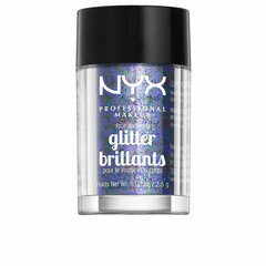 Spīdumi NYX Glitter Brillants Face and Body Violet 2,5g cena un informācija | Acu ēnas, skropstu tušas, zīmuļi, serumi | 220.lv