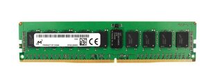 Server Memory Module|MICRON|DDR4|16GB|RDIMM/ECC|3200 MHz|1.2 V|Chip Organization 2048Mx72|MTA18ASF2G72PDZ-3G2R цена и информация | Оперативная память (RAM) | 220.lv