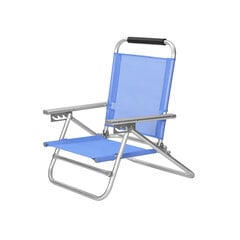 Pludmales krēsls, zils GCB65BU цена и информация | Шезлонги | 220.lv