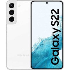 Samsung Galaxy S22 5G 8/256GB SM-S901BZWGEUB Mystic White цена и информация | Мобильные телефоны | 220.lv