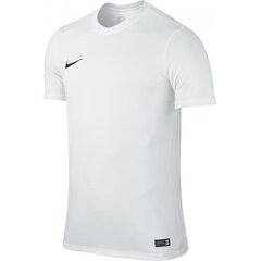 Futbola krekls Nike Park VI JSY Jr, balts cena un informācija | Futbola formas un citas preces | 220.lv