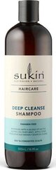 Dziļi attīrošs matu šampūns Sukin, 500 ml cena un informācija | Šampūni | 220.lv