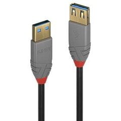 Кабель Lindy 36760 USB3.2 A, 0.5 м цена и информация | Кабели для телефонов | 220.lv