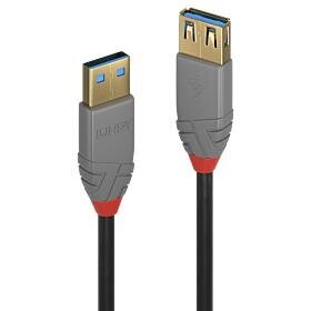 KABELIS USB3.2 A TIPA 0,5M/ANTHRA 36760 LINDY цена и информация | Savienotājkabeļi | 220.lv