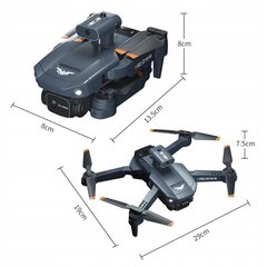 RC profesionāls drons, 4K dubultā kamera, izvairās no šķēršļiem, ar 2 baterijām, JJRC CACHE H106 modelis cena un informācija | Droni | 220.lv