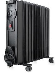 Eļļas radiators Black & Decker BXRA1500E, melns цена и информация | Обогреватели | 220.lv