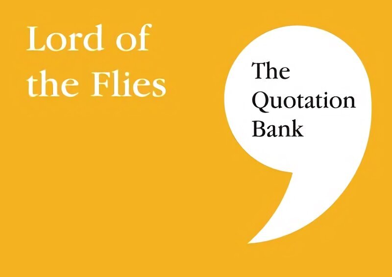 Quotation Bank: Lord of the Flies GCSE Revision and Study Guide for English Literature 9-1 цена и информация | Mācību grāmatas | 220.lv