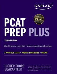 PCAT Prep Plus: 2 Practice Tests plus Proven Strategies plus Online Third Edition цена и информация | Энциклопедии, справочники | 220.lv