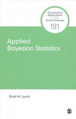 Applied Bayesian Statistics цена и информация | Энциклопедии, справочники | 220.lv