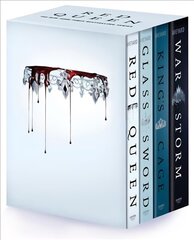 Red Queen 4-Book Paperback Box Set: Red Queen, Glass Sword, King's Cage, War Strom цена и информация | Книги для подростков  | 220.lv