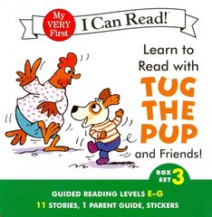 Learn to Read with Tug the Pup and Friends! Box Set 3: Levels Included: E-G, Box set 2 цена и информация | Книги для подростков и молодежи | 220.lv