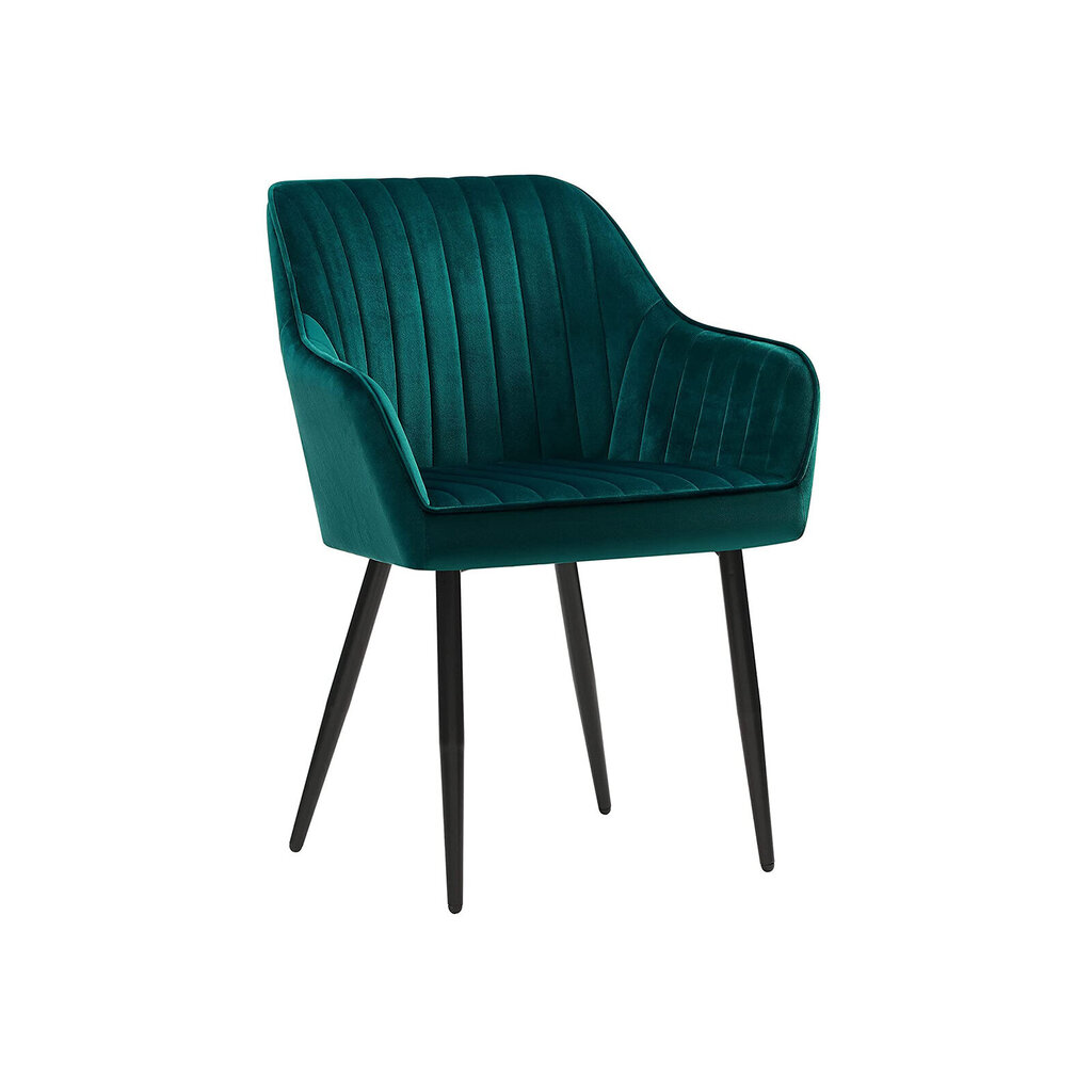 Ēdamistabas krēsls, zili zaļā krāsā цена и информация | Virtuves un ēdamistabas krēsli | 220.lv