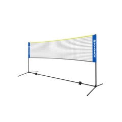 5 m badmintona tīkls, zils un dzeltens цена и информация | Бадминтон | 220.lv