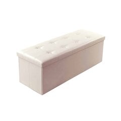 Mīkstā sēdekļa uzglabāšanas kaste, mākslīgās ādas krāsa LSF70M cena un informācija | Sēžammaisi, pufi | 220.lv