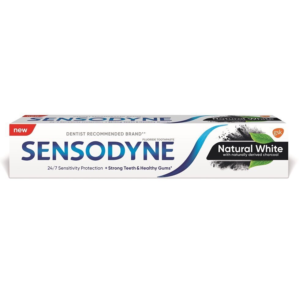 Zobu pasta Sensodyne Natural White, 75 ml cena un informācija | Zobu pastas, birstes | 220.lv