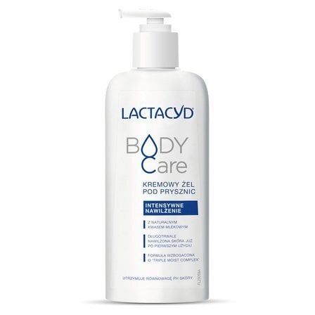 Intensīvi mitrinoša dušas želeja ar pienskābi Lactacyd Body Care, 300 ml cena un informācija | Dušas želejas, eļļas | 220.lv