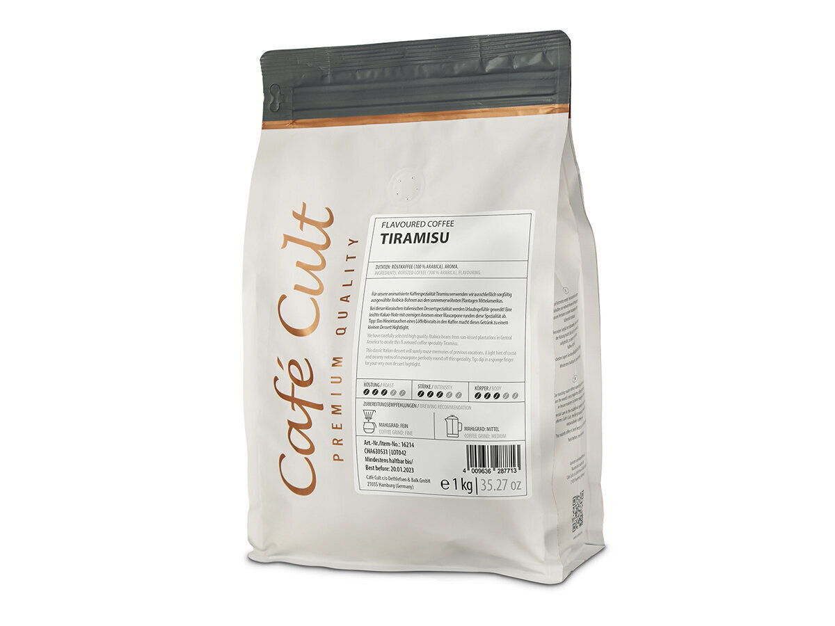 Aromatizēta malta kafija "Tiramisu" 100 gr cena un informācija | Kafija, kakao | 220.lv
