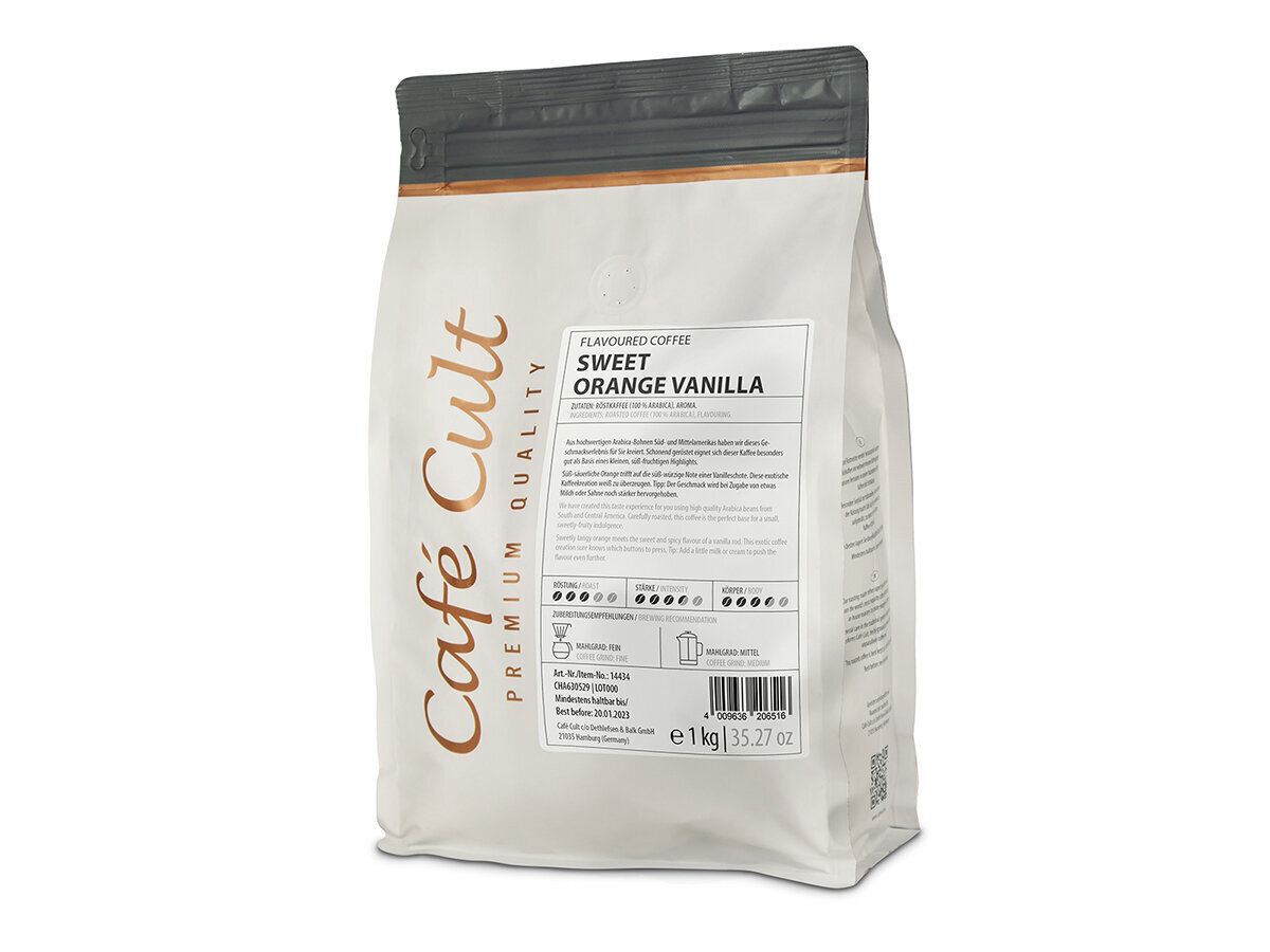 Aromatizēta malta kafija "Sweet Orange Vanilla" 100 gr cena un informācija | Kafija, kakao | 220.lv