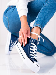 Женские кроссовки на высокой платформе Shelovet, синие цена и информация | Спортивная обувь для женщин | 220.lv
