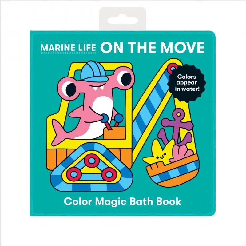 Marine Life On the Move Color Magic Bath Book цена и информация | Grāmatas mazuļiem | 220.lv
