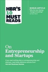 HBR's 10 Must Reads on Entrepreneurship and Startups (featuring Bonus Article Why the Lean Startup Changes Everything by Steve Blank) cena un informācija | Ekonomikas grāmatas | 220.lv