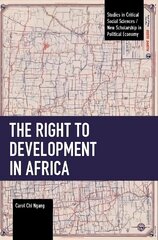 Right to Development in Africa cena un informācija | Enciklopēdijas, uzziņu literatūra | 220.lv