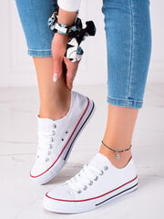 Женские классические белые кроссовки Shelovet цена и информация | Спортивная обувь для женщин | 220.lv