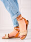 Shelovet smilškrāsas sieviešu sasietas sandales цена и информация | Sieviešu sandales | 220.lv