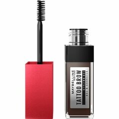 Uzacu gels Maybelline Tatto Brow 6 ml, 260 Deep Brown цена и информация | Карандаши, краска для бровей | 220.lv