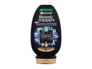 Kondicionieris taukainiem matiem Garnier Botanic Therapy Magnetic Charcoal 200 ml cena un informācija | Matu kondicionieri, balzāmi | 220.lv