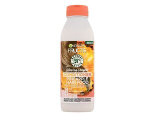 Barojošs kondicionieris gariem matiem, kas zaudējuši spīdumu, Garnier Fructis Hair Food Pineapple, 350 ml cena un informācija | Matu kondicionieri, balzāmi | 220.lv