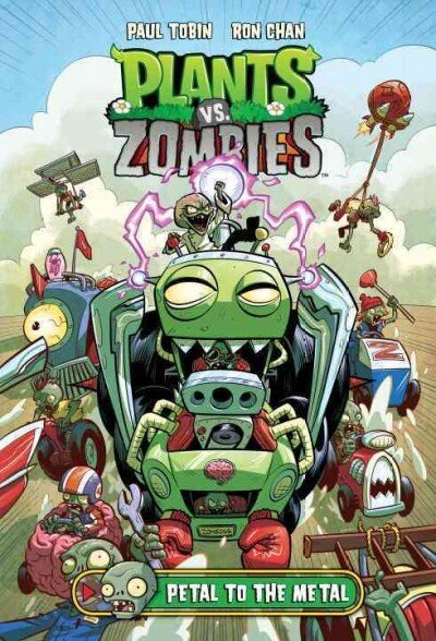 Plants Vs. Zombies Volume 5: Petal To The Metal cena un informācija | Grāmatas pusaudžiem un jauniešiem | 220.lv
