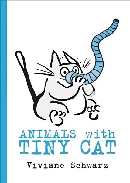 Animals with Tiny Cat цена и информация | Grāmatas mazuļiem | 220.lv