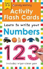 Activity Flash Cards Numbers cena un informācija | Grāmatas mazuļiem | 220.lv