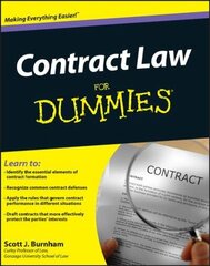 Contract Law For Dummies цена и информация | Книги по экономике | 220.lv