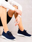Tumši zilas šņorējamās kedas цена и информация | Sporta apavi sievietēm | 220.lv