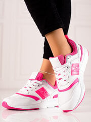 Повседневная бело-розовая спортивная обувь цена и информация | Спортивная обувь для женщин | 220.lv