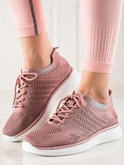 Šņorējamie sieviešu sporta apavi Shelovet, rozā cena un informācija | Sporta apavi sievietēm | 220.lv