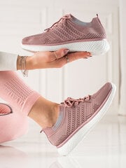 Šņorējamie sieviešu sporta apavi Shelovet, rozā cena un informācija | Sporta apavi sievietēm | 220.lv