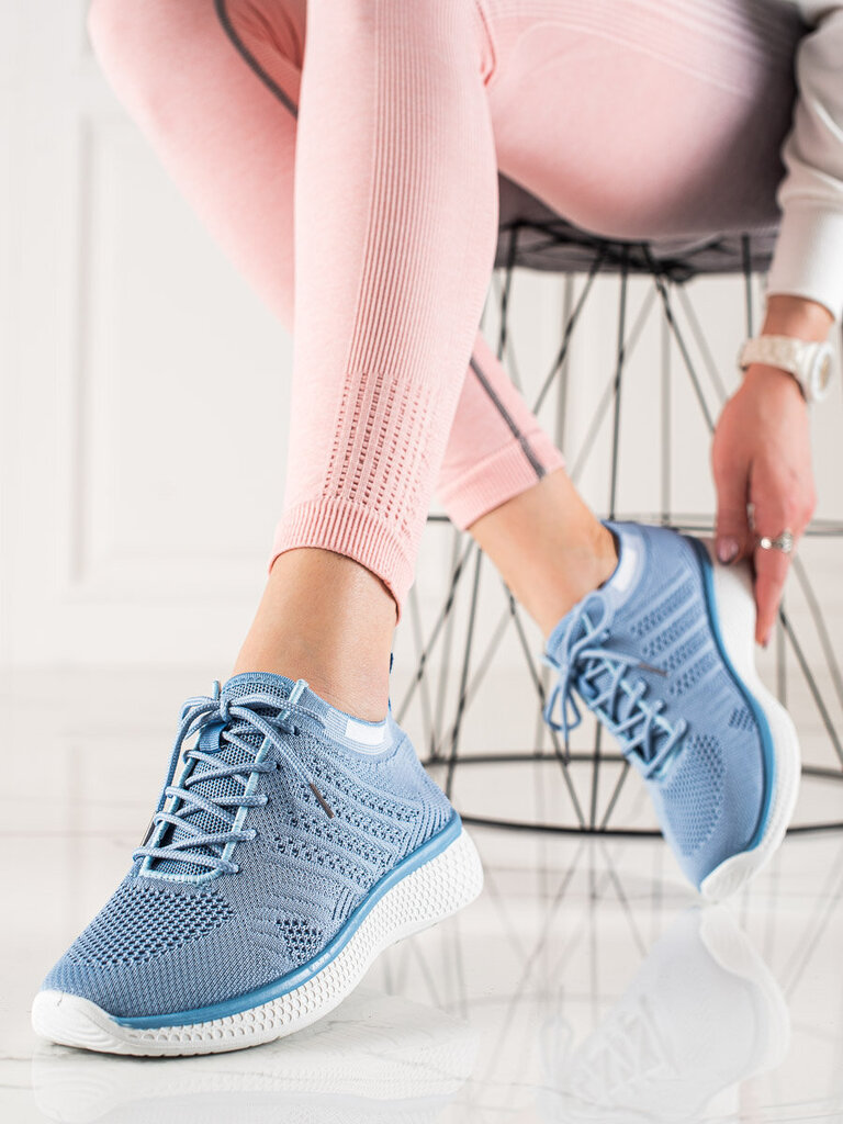 Sieviešu Shelovet zili šņorējami sporta apavi cena un informācija | Sporta apavi sievietēm | 220.lv