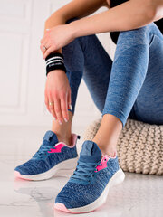 Šņorējamie sieviešu sporta apavi Shelovet, zili cena un informācija | Sporta apavi sievietēm | 220.lv