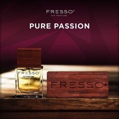 Деревянная подвеска Fresso Pure Passion цена и информация | Освежители воздуха для салона | 220.lv