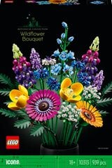 10313 LEGO® Icons Savvaļas ziedu pušķis cena un informācija | Konstruktori | 220.lv