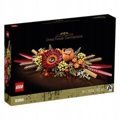 10314 LEGO® Icons kaltētu ziedu dekors cena un informācija | Konstruktori | 220.lv