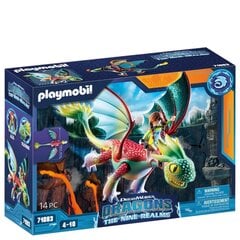 71083 PLAYMOBIL® Dragons, Spalvas un Aleksa cena un informācija | Konstruktori | 220.lv