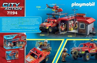 71194 PLAYMOBIL® City Action, пожарная машина цена и информация | Kонструкторы | 220.lv